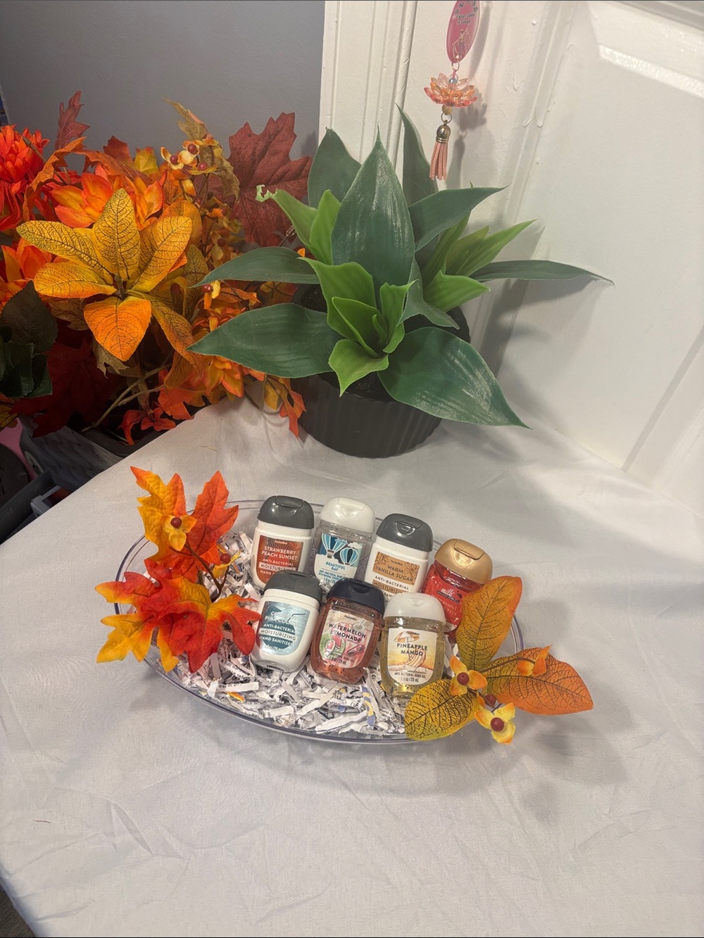 Bath & Body Works Fall PocketBac Hand Sanitizer Set - Orange, Red & Green